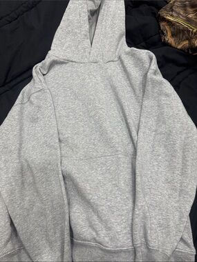 Classic Women’s Gray Hooded Sweatshirt